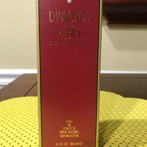 Elizabeth Taylor Diamonds & Rubies Eau De Toilette Spray Natural 3.3 Fl. Oz. NIB